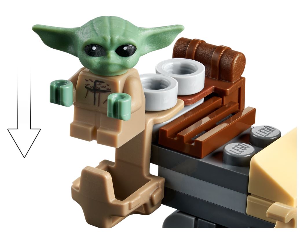 Star Wars Mesaventures Sur Tatooine Avec Grogu Bebe Yoda Mandalorian Lego Star Wars