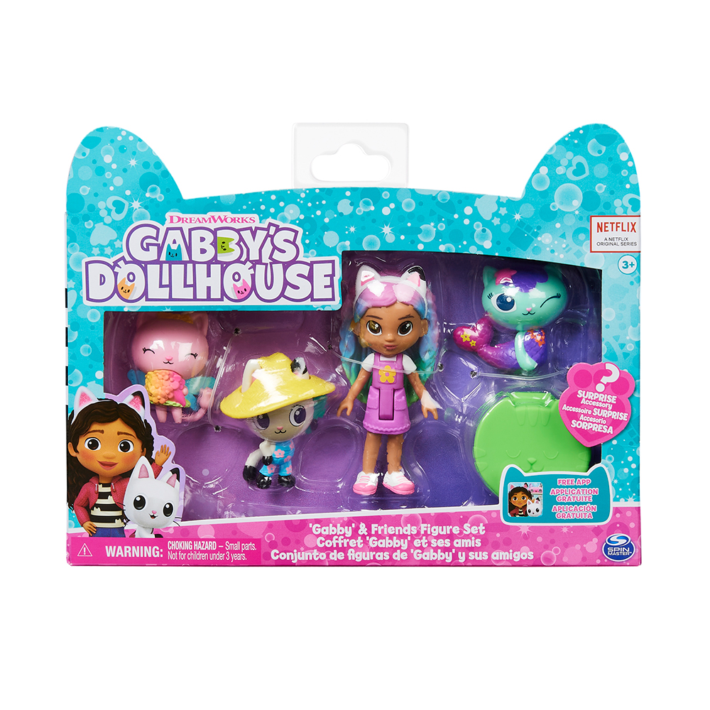 Poupée Gabby Et La Maison Magique GABBY'S DOLLHOUSE - COFFRET GABBY ET SES AMIS (GABBY ET LA MAISON MAGIQUE -  NETFLIX) - POUPÉES, BARBIE ET FIGURINES / Figurines