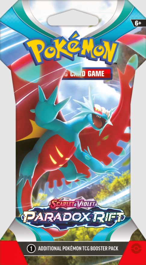 CARTE DE POKÉMON - SLEEVED POKEMON SV4 PARADOX RIFT PACK ASST - CARTES ...