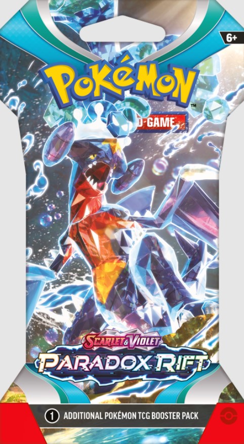 CARTE DE POKÉMON - SLEEVED POKEMON SV4 PARADOX RIFT PACK ASST - CARTES ...