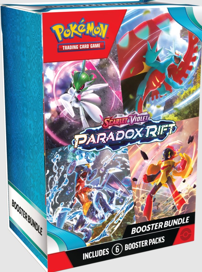 CARTE DE POKÉMON - POKEMON SV4 PARADOX RIFT BOOSTER BUNDLE - CARTES DE ...