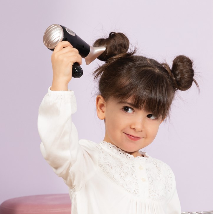 Ensemble De Jouets Pour Enfants Sèche-cheveux, Peignes. Concept De Jouets  Pour Filles, Salon De Coiffure, Salon De Beauté Pour Enfants.