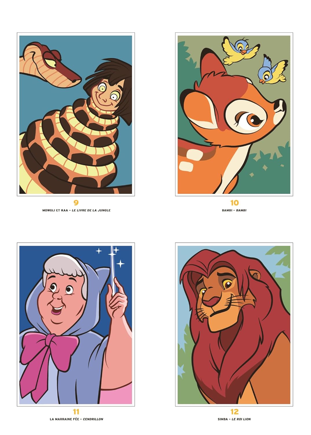 COLORIAGES MYSTÈRES DISNEY - PORTRAITS (LIVRE DE COLORIAGE PAR NUMÉROS) -  BRICOLAGE / Dessin, peinture et coloriage, image size:1075x1500