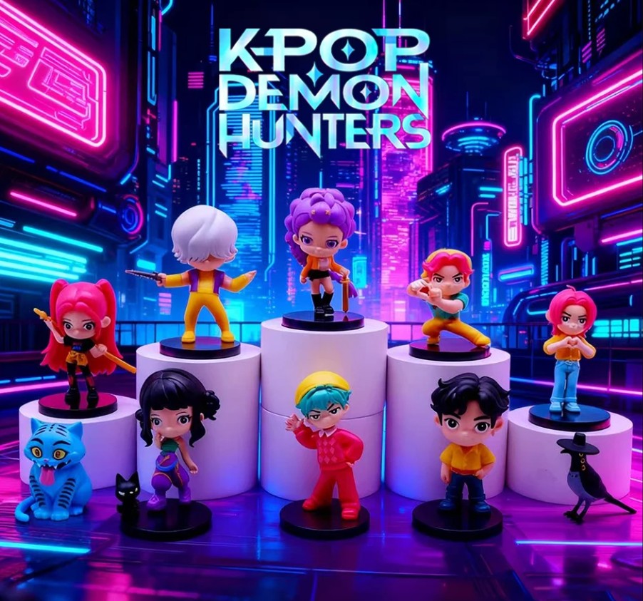 K-Pop Demon Hunters – Sobre Sorpresa Con 25 Pegatinas Oficiales De Netflix, Personajes Anime Y Diseños Raros