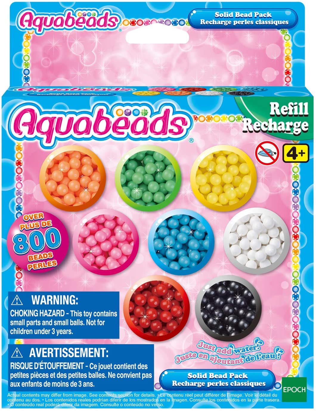 Aquabeads La recharge perles violettes