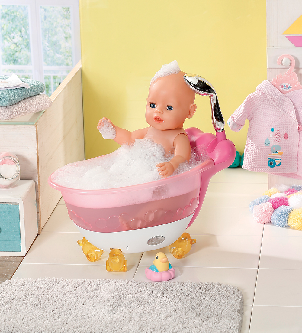 Baby Born Bain Interactif Avec Mousse Top 10 Filles Poupees Et Accessoires