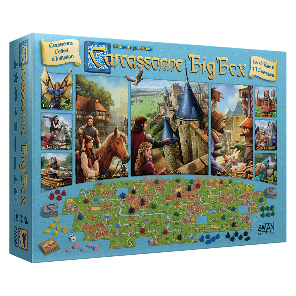 ② CARCASSONNE - Jeu de société — Jeux de société