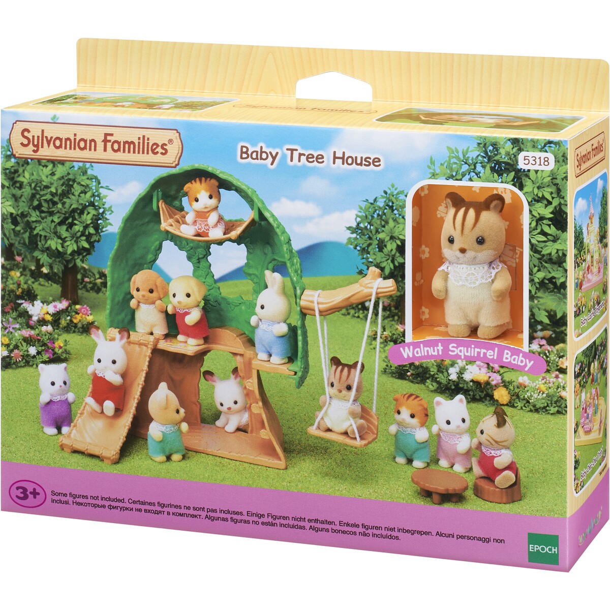 Calico La Maison Dans L Arbre De Bebe Poupees Barbie Et Articles Menagers Calico Critters Woodzeez