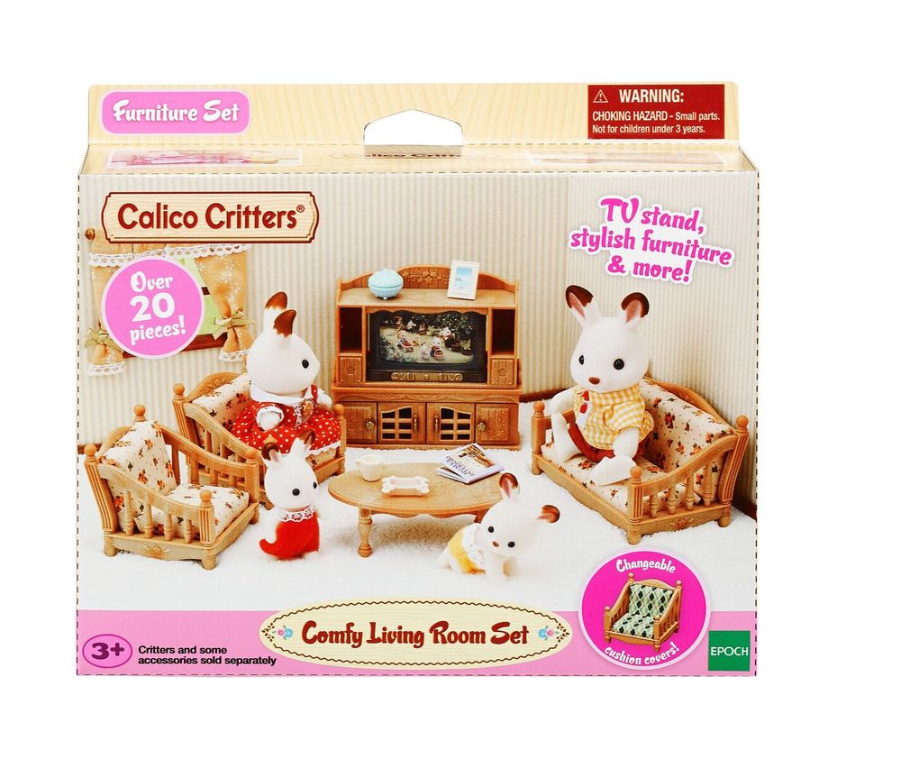 Ensemble Balançoire Pour Poupées Calico Critters (Sylvanian Families) - Famille De Cerfs, Multicolore, Japon 2024