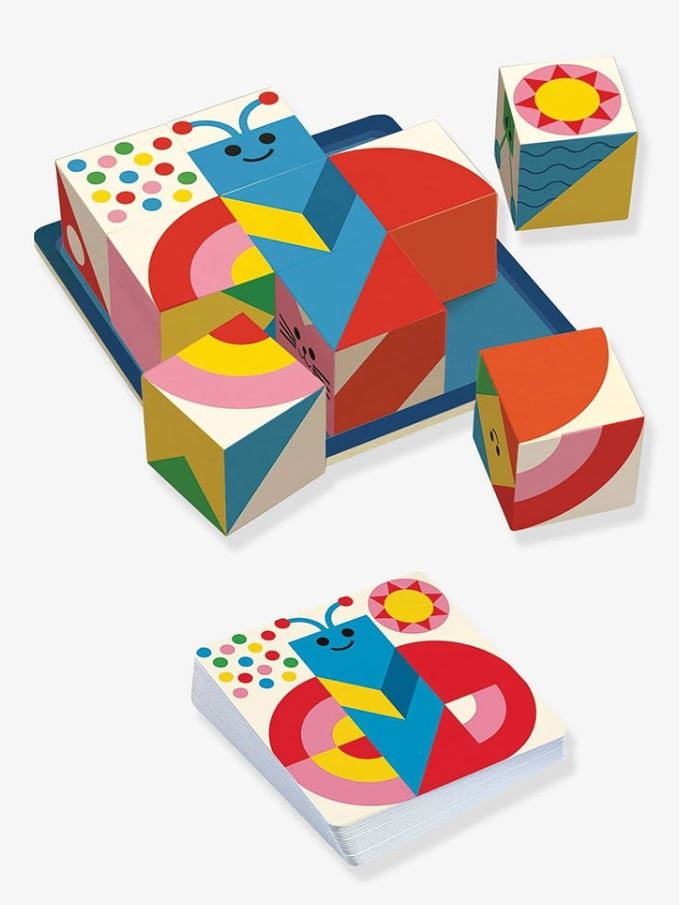 Cubissimo Djeco Juego Cubologic Sologic De Djeco Logic Garden Jeu