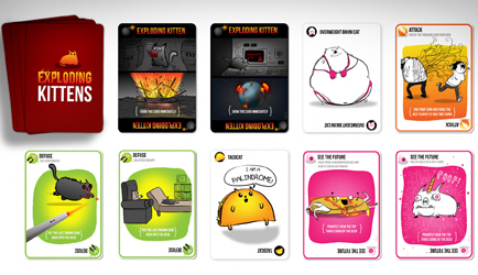 JEU EXPLODING KITTENS - JEUX DE SOCIÉTÉ / Adultes (général)