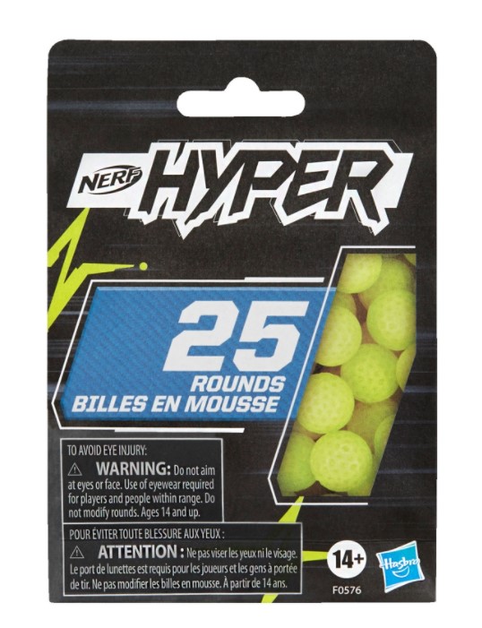 Recharge de 25 balles en mousse Nerf Rival, Nerf et jeux de tir