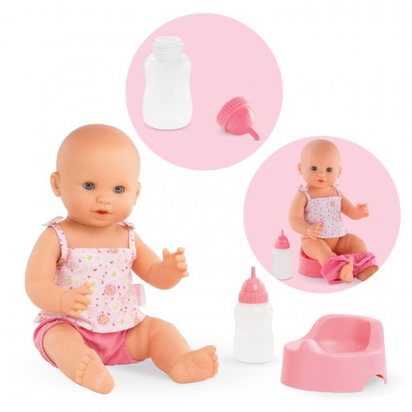 Corolle Poupon Emma Fait Pipi Poupees Barbie Et Articles Menagers Poupees Et Accessoires