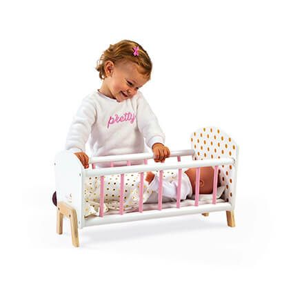 Lit Poupee Candy Chic Berceau Poupees Barbie Et Articles Menagers Poupees Et Accessoires