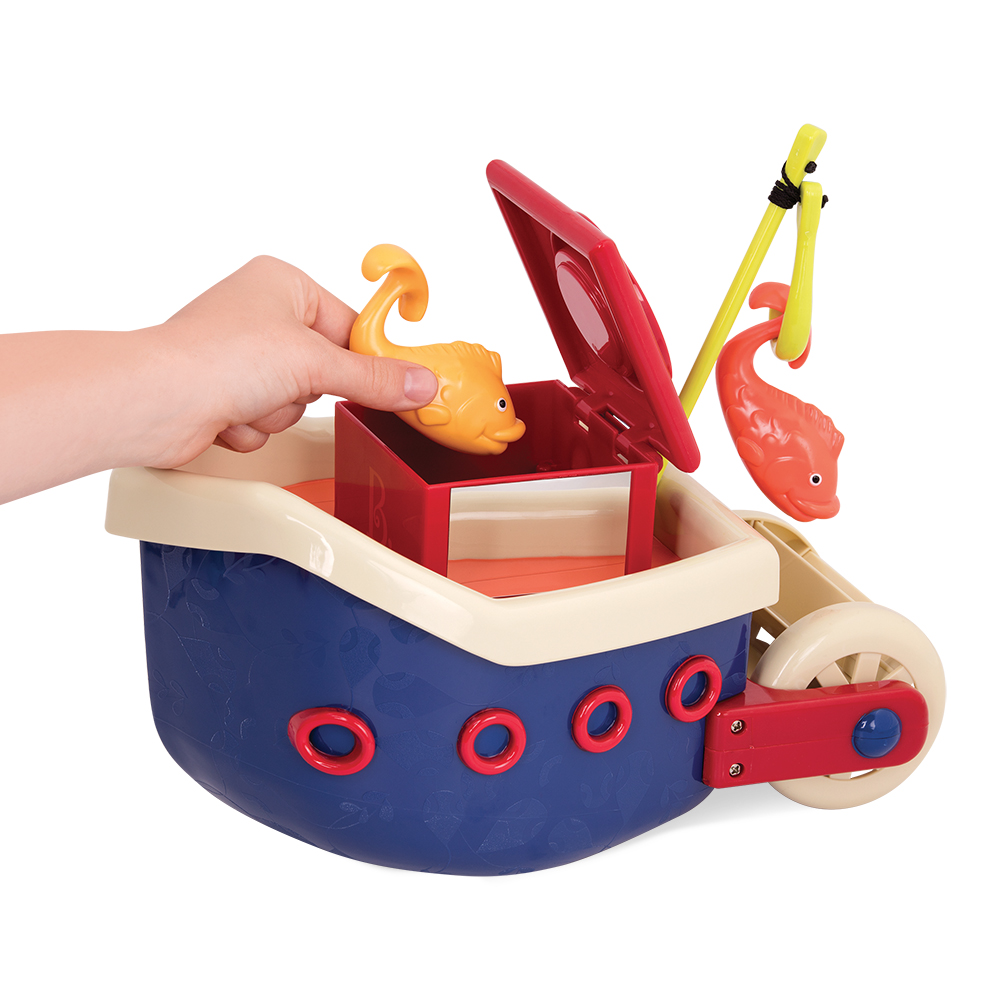 Battat Bateau De Pecheur Jouet Pour Le Bain Bebe Bain