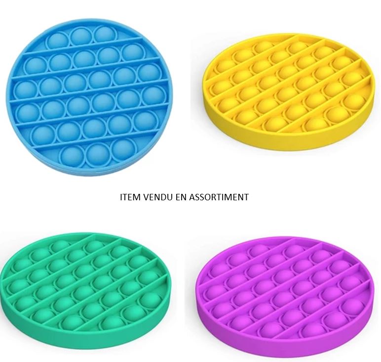Jouet Sensoriel Bébé - Pop It Bulles à Presser - Anti-stress, Motricité Fine - Dès 10 Mois - Design Insecte Coloré