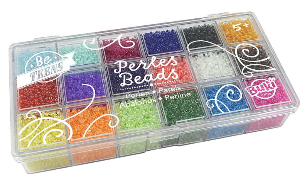 Création Perle Et Bijou Buki Boite De Perles Transparentes