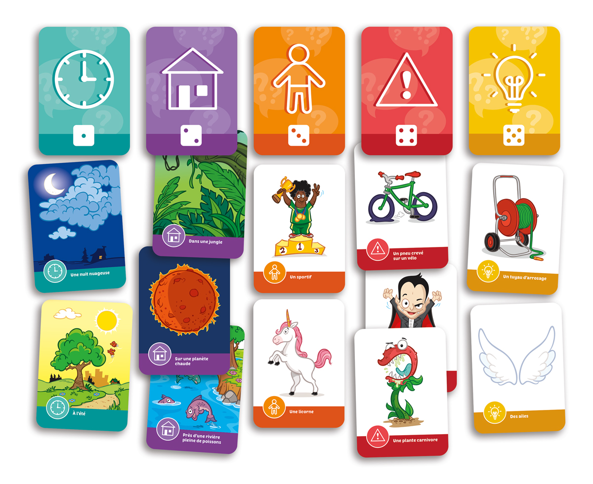 Placote Immaginazione Histoire De Raconter - Gioco Educativo Linguaggio 4-9 Anni