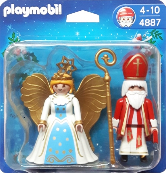 Playmobil 5592 Duo Saint-Nicolas et ange de Noël Christmas neuf