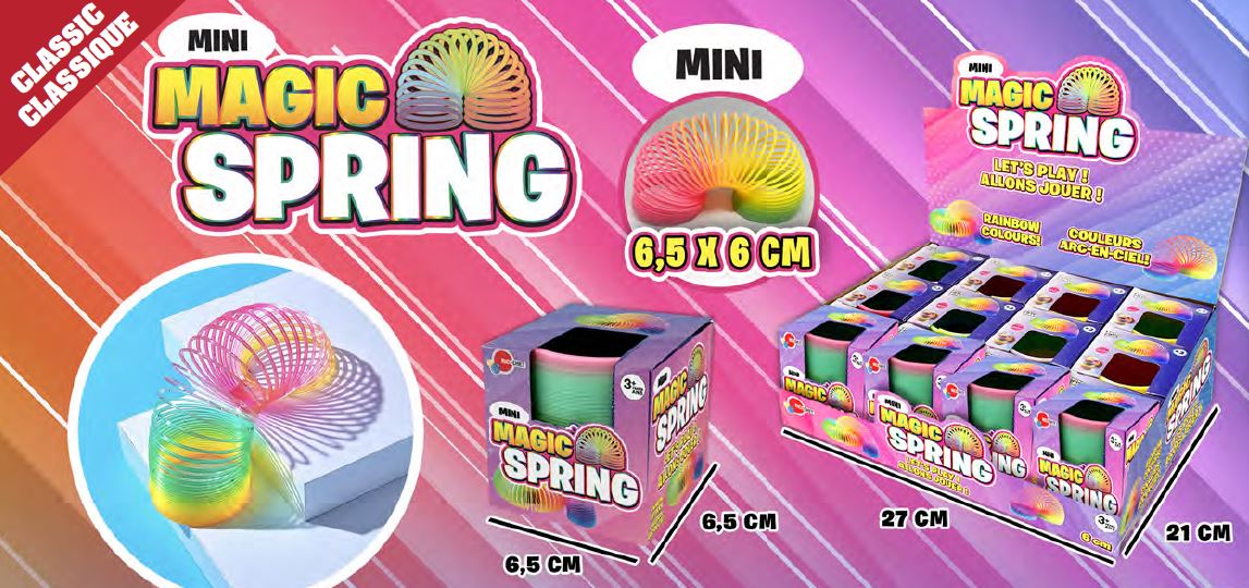 MINI RESSORT MAGIQUE (SLINKY) - BABIOLES / Divers