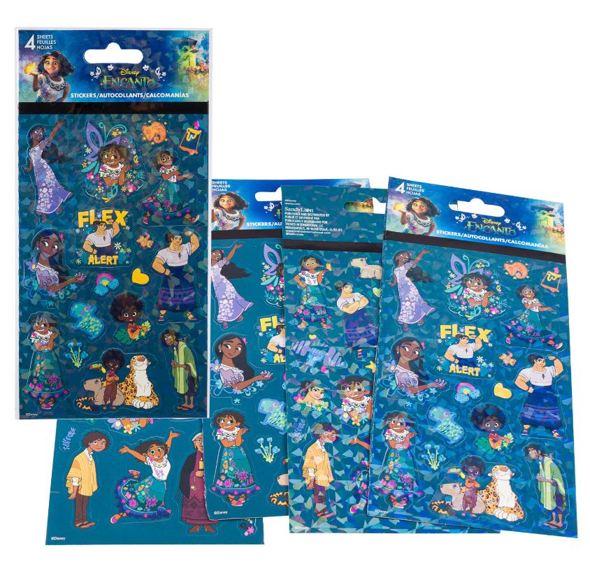 LOT DE 4 Autocollants Pour Album Photo De Bébé - 212