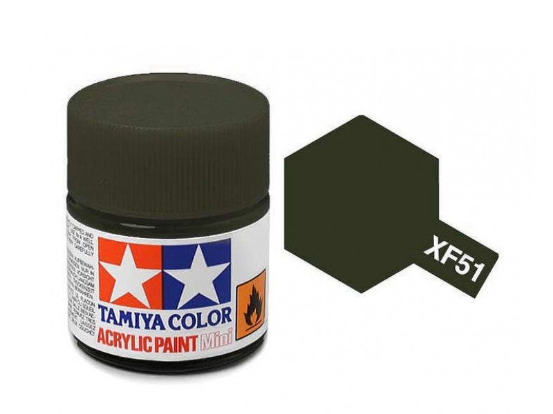 Tamiya - Peinture pour maquette acryliques solubles à l'eau 