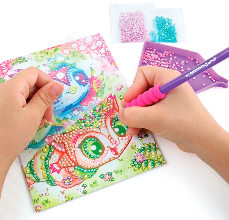 Strass à Facettes En Verre à Coller Rouge Arc En Ciel - 5mm (SS20