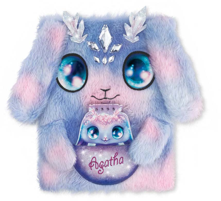 Agenda De Peluche Nebulous Stars – Diario Secreto Con Candado, Super Suave Y Con Estrellas, Ideal Para Niñas