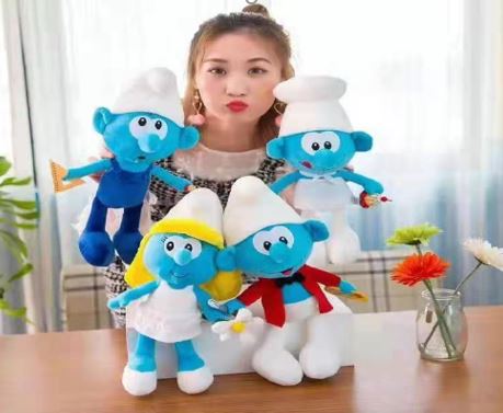 PELUCHES SCHTROUMPFS 40 CM ASST. (12/23) - PELUCHES / Peluches cinéma / télé