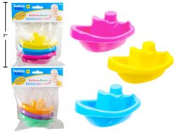 ENSEMBLE DE 3 BATEAUX POUR LE BAIN