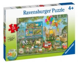 RAVENSBURGER CASSE-TÊTE 35 PIÈCES - LA FOIRE DES ANIMAUX #05158