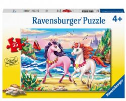 RAVENSBURGER CASSE-TÊTE 35 PIÈCES - LICORNES DE PLAGE #05159