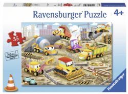 RAVENSBURGER CASSE-TÊTE 35 PIÈCES - BRUITS TERRIBLES VÉHICULES #08620