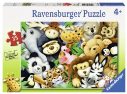 RAVENSBURGER CASSE-TÊTE 35 PIÈCES - LES PELUCHES #08794