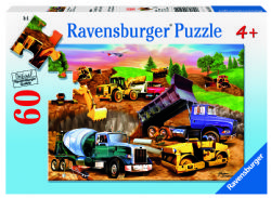 RAVENSBURGER CASSE-TÊTE 60 PIÈCES - LE CHANTIER #09525