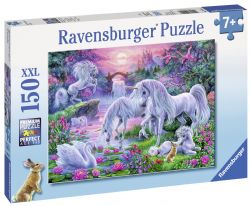 RAVENSBURGER CASSE-TÊTE 150 PIÈCES LARGE PIÈCES - LICORNES AU COUCHER DE SOLEIL #10021