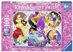 RAVENSBURGER CASSE-TÊTE 100 LARGES PIÈCES - SOIS FORTE, SOIS TOI-MÊME PRINCESSES DISNEY #10796