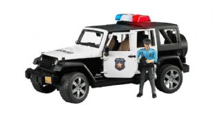 BRUDER - JEEP BLANC DE POLICE #02526