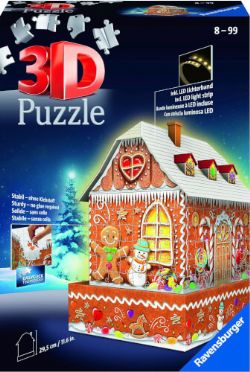 *** // RAVENSBURGER CASSE-TÊTE 3D 216 PIÈCES - MAISON PAIN D'ÉPICE #11237
