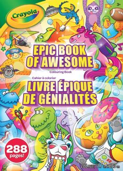 CRAYOLA - LIVRE À COLORIER 288 PAGES ASSORTIS