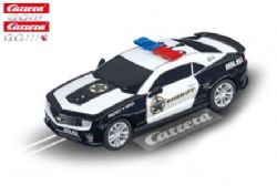 2015 CHEVROLET CAMARO ZL1 ''VOITURE DE POLICE'' POUR PISTE DE COURSE CARRERA GO!***