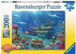 RAVENSBURGER CASSE-TÊTE 200 PIÈCES - NAVIRE AU FOND DE LA MER #12944