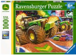 RAVENSBURGER CASSE-TÊTE 100 PIÈCES - JOHN DEERE GROSSES ROUES #12983 (BIG FOOT)