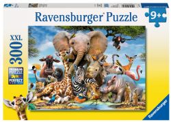 RAVENSBURGER CASSE-TÊTE 300 LARGES PIÈCES - AMIS AFRICAINS #13075