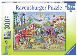 RAVENSBURGER CASSE-TÊTE 300 PIÈCES LARGES PIÈCES - À LA FÊTE FORAINE #13231