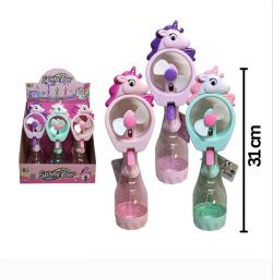 LICORNE EN SPRAY ET FAN ASST