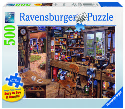 RAVENSBURGER CASSE-TÊTE 500 LARGES PIÈCES ADULTE - ATELIER DE TRAVAIL #14859