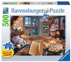 RAVENSBURGER CASSE-TÊTE 500 LARGES PIÈCES - RETRAITE CONFORTABLE #14967