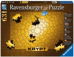 RAVENSBURGER CASSE-TÊTE 631 PIÈCES - KRYPT - ENTIÈREMENT DE COULEUR OR #15152