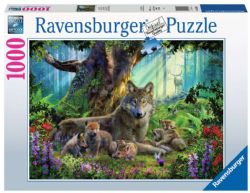 RAVENSBURGER CASSE-TÊTE 1000 PIÈCES - FAMILLE DE LOUPS #12000477